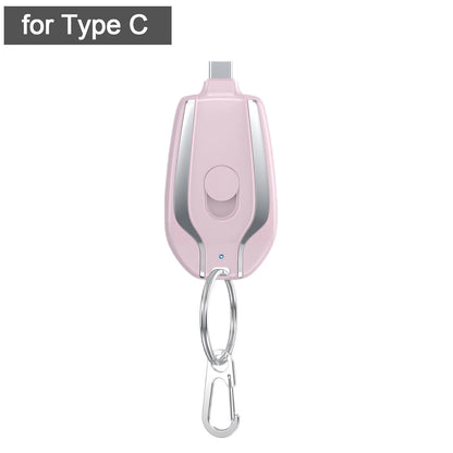 Mini Emergency Keychain Powerbank